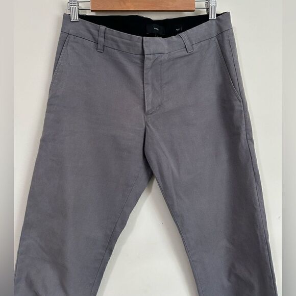 Vince Gray Slim Fot Griffith Men’s Chino Pants - Picture 3 of 10